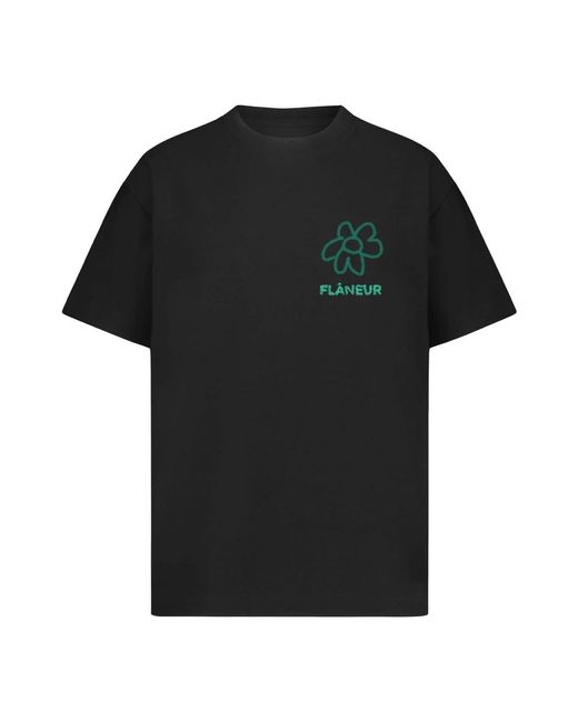 T-Shirts flâneur de hombre de color Black