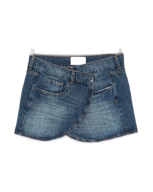 Coperni Denim Skirts in het Blue