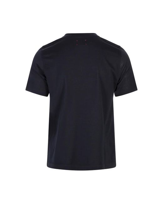 Kiton Tops ,Blauw ,Blauwe T-Shirts En Polos in het Blue voor heren