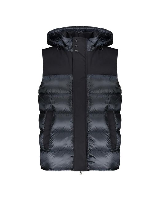Herno Black Waistcoats for men