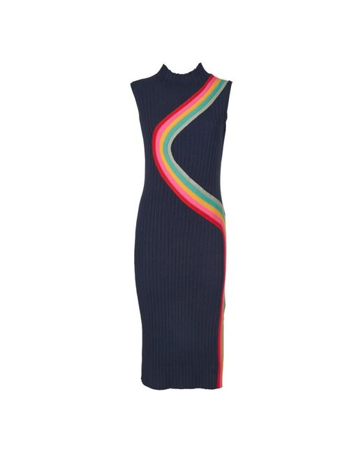 PS by Paul Smith Blue Knitted Dresses