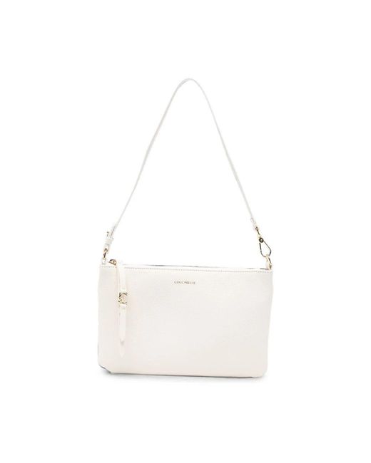 Coccinelle White Shoulder Bags