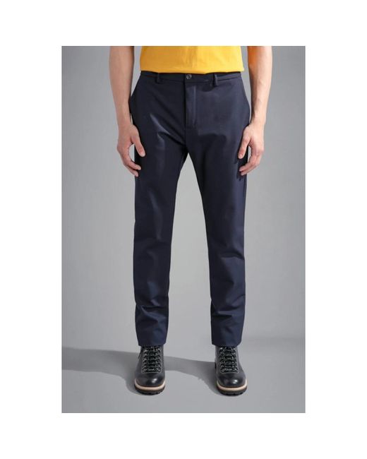 Paul & Shark Blue Chinos for men
