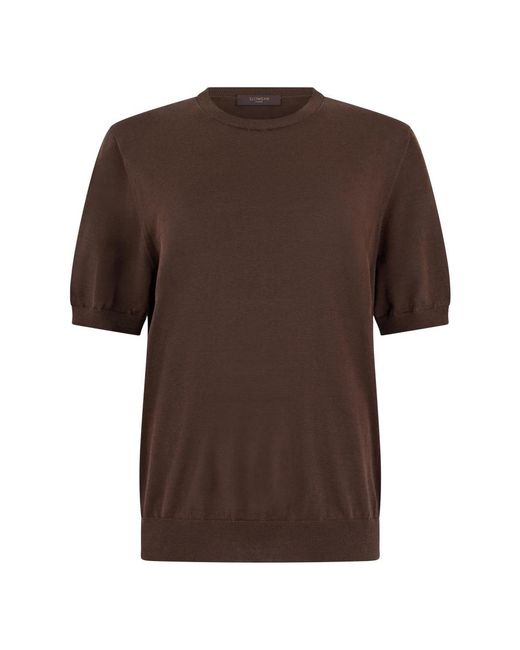Slowear Brown Round-Neck Knitwear for men