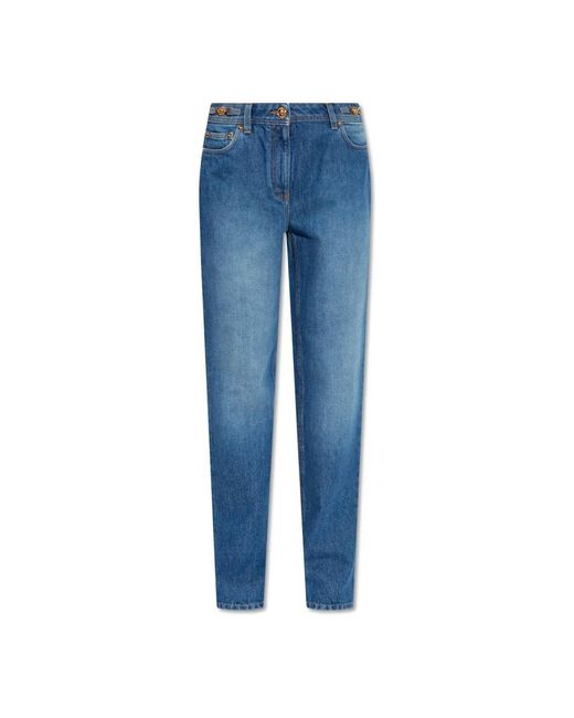 Versace Jeans > Straight Jeans in het Blue