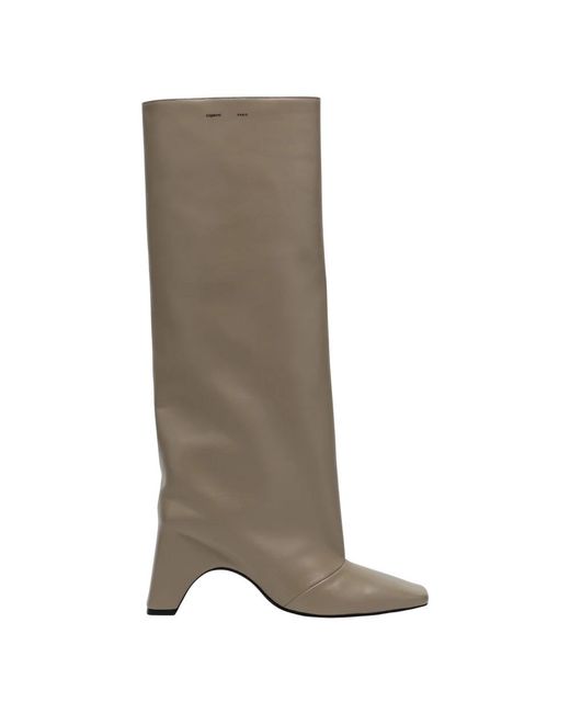 Coperni Brown Heeled Boots