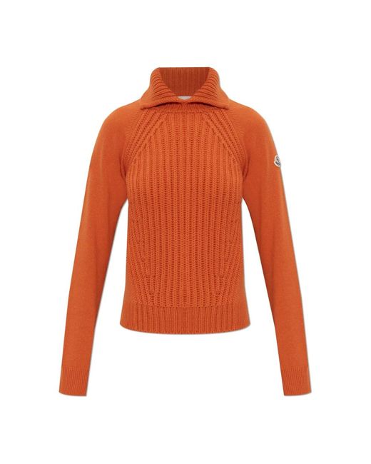 Moncler Turtlenecks in het Orange