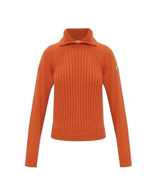 Moncler Turtlenecks in het Orange