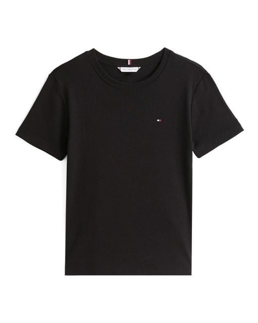 T-Shirts di Tommy Hilfiger in Black