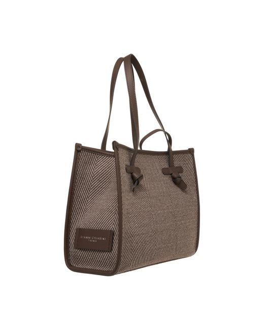 Gianni Chiarini Brown Shopping Bags