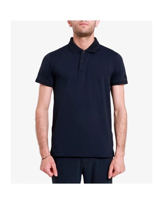 Rrd Tops ,Blauw ,Klassieke Polo Shirt Met Oxford Garen in het Blue voor heren