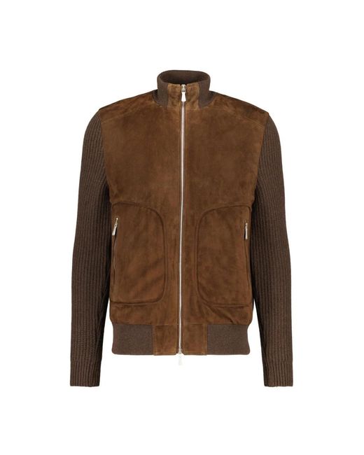 Eleventy Licht Jack in het Brown voor heren