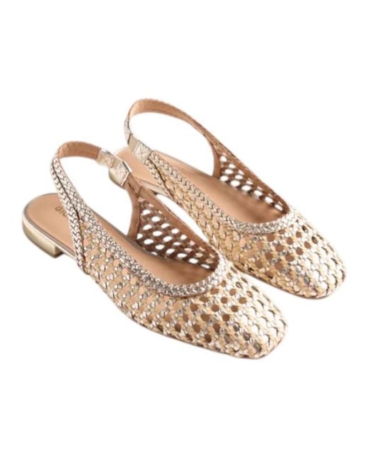 Gioseppo Gray Ballerinas