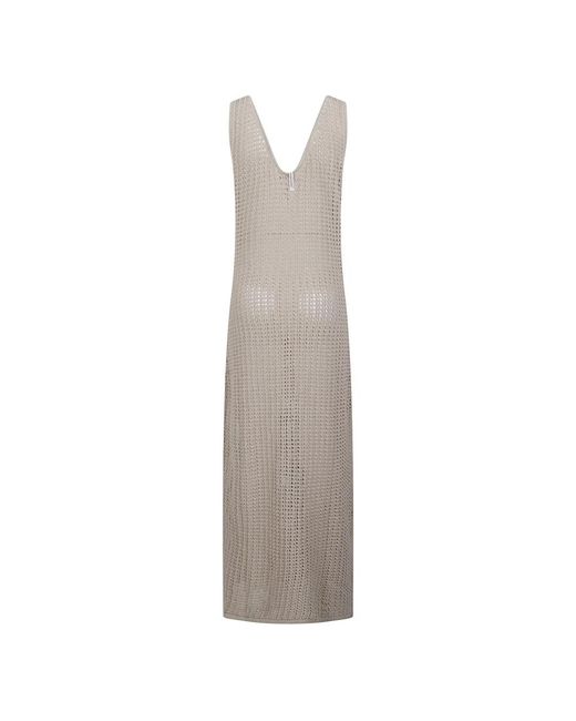 hinnominate Gray Maxi Dresses