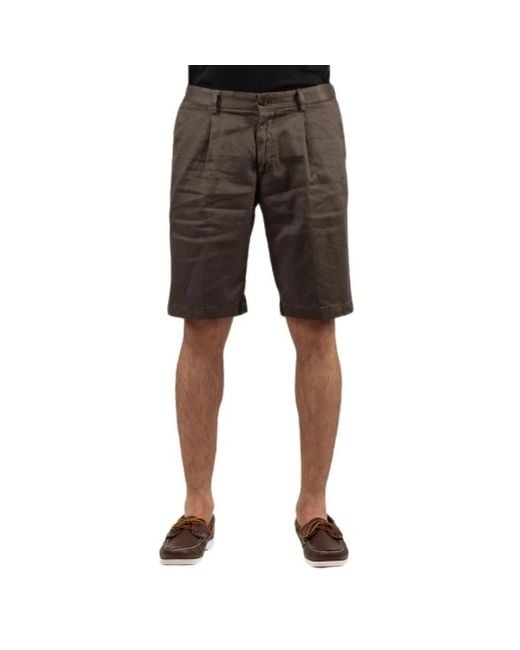 hindustrie Black Casual Shorts for men