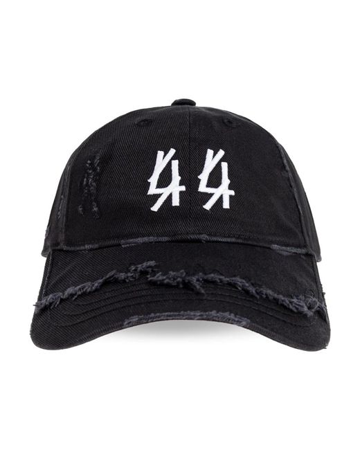 44 Label Group Caps in het Black voor heren