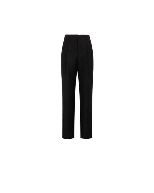 Roberto Cavalli Black Straight Trousers