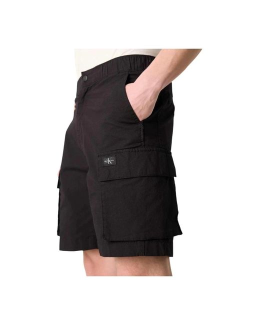 Calvin Klein Black Casual Shorts for men