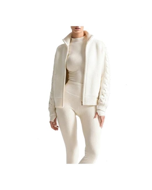 Herno Jassen ,Kasjmier Cashmere Cardigan in het White