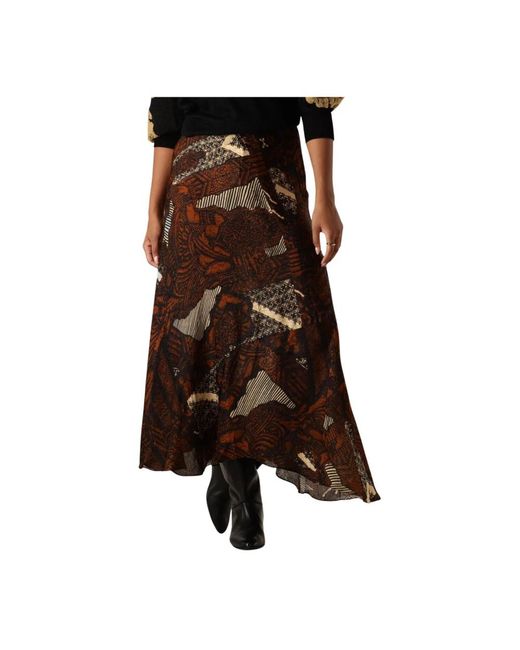 Mes Demoiselles Bruine Anchor Rok in het Brown