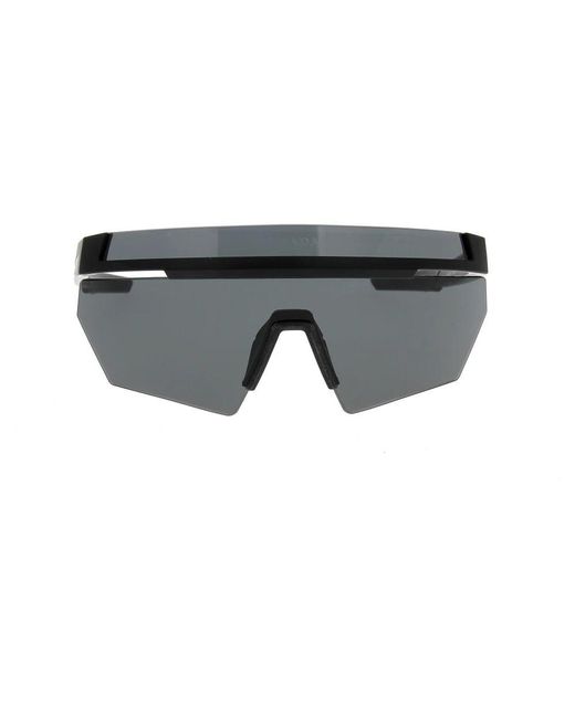 Prada Stylische sonnenbrille mit 130mm bügellänge in Gray für Herren