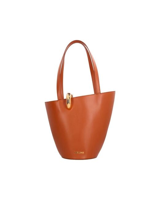 Jacquemus Orange Shopping Bags