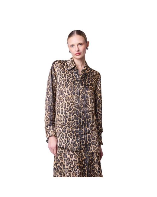 Berenice Overhemden ,Veelkleurig ,Claidy Shirt in het Brown