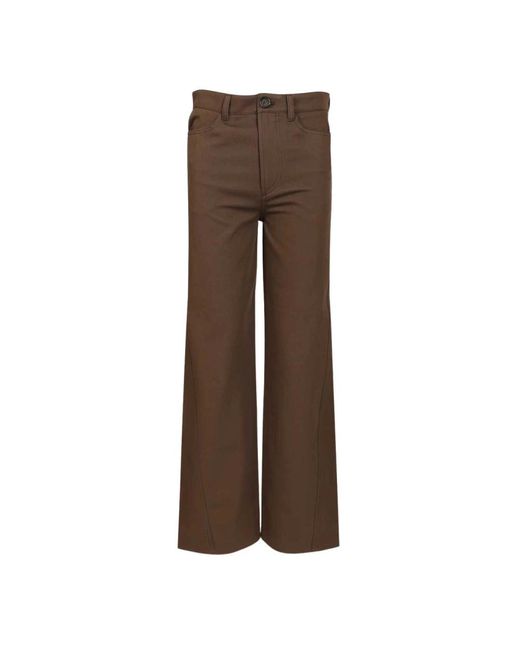 Totême Tailored Broeken in het Brown