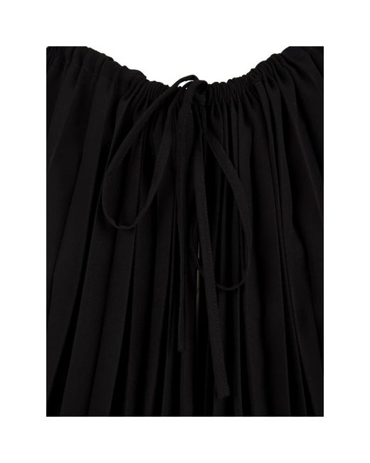 Beatrice B. Black Sleeveless Tops