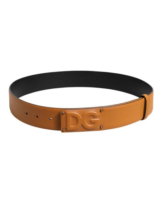 Dolce & Gabbana Brown Belts