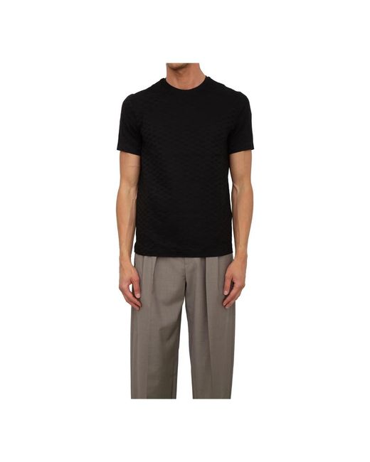 Emporio Armani Black T-Shirts for men