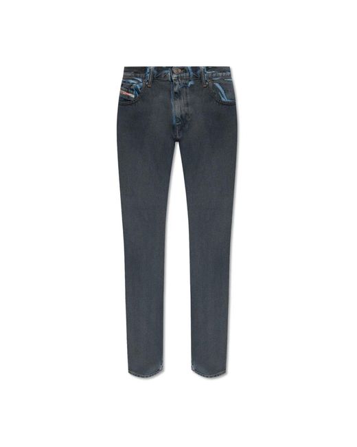 Slim-Fit Jeans di DIESEL in Blue da Uomo