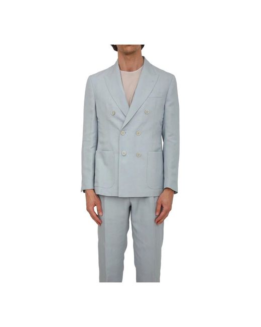 Eleventy Blue Blazers for men