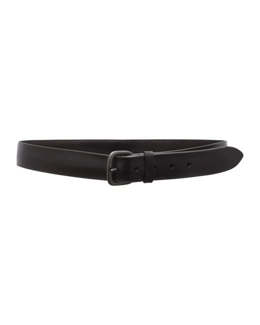 Orciani Black Belts for men