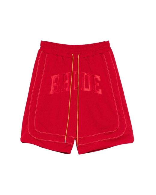 Rhude Trainingsshorts in Red für Herren
