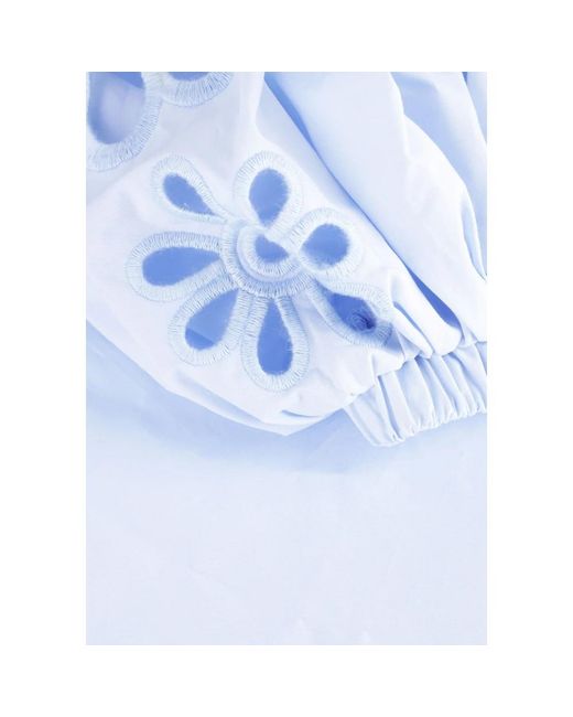 Ibana Kleedjes ,Blauw ,Denim Chique Maxi Jurk in het Blue