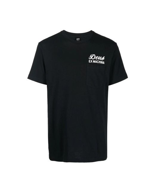 Deus Ex Machina Black T-Shirts for men