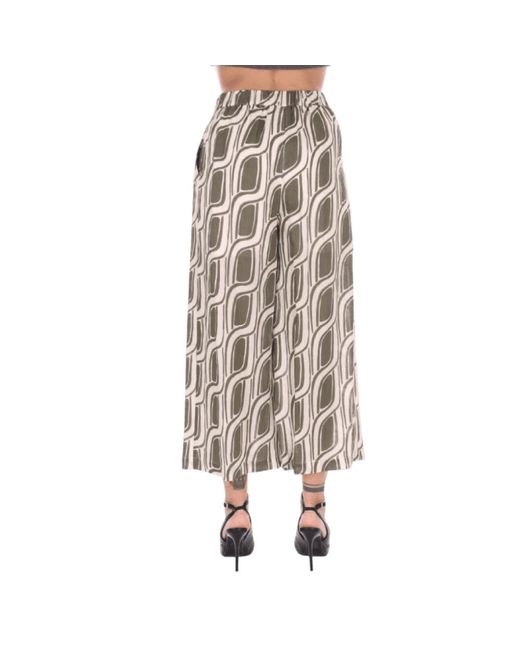 Liu Jo Brown Wide Trousers
