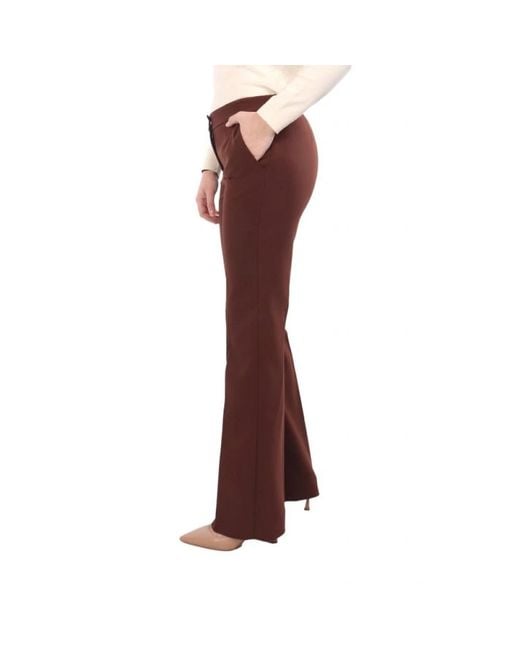 Marella Brown Wide Trousers