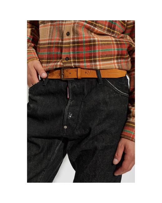 Belts DSquared² pour homme en coloris Brown