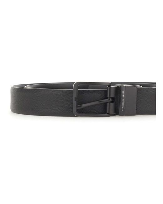Gianni Chiarini Black Belts for men
