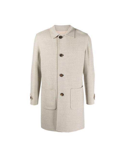 Eleventy Natural Single-Breasted Coats for men