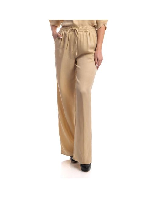 Beatrice B. Natural Wide Trousers