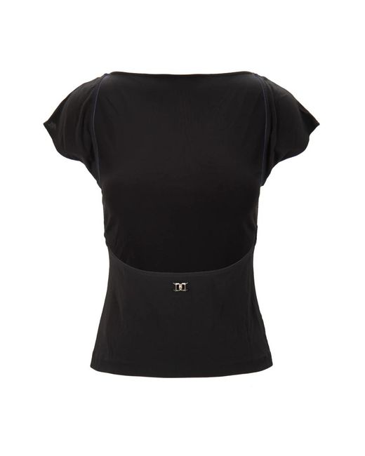 DSquared² Tops ,Zwart ,T-Shirts in het Black
