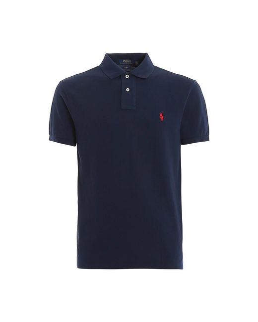 Ralph Lauren Klassische polo shirts für männer in Blue für Herren
