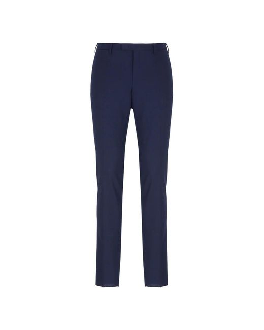 PT Torino Slim-Fit Trousers in het Blue voor heren