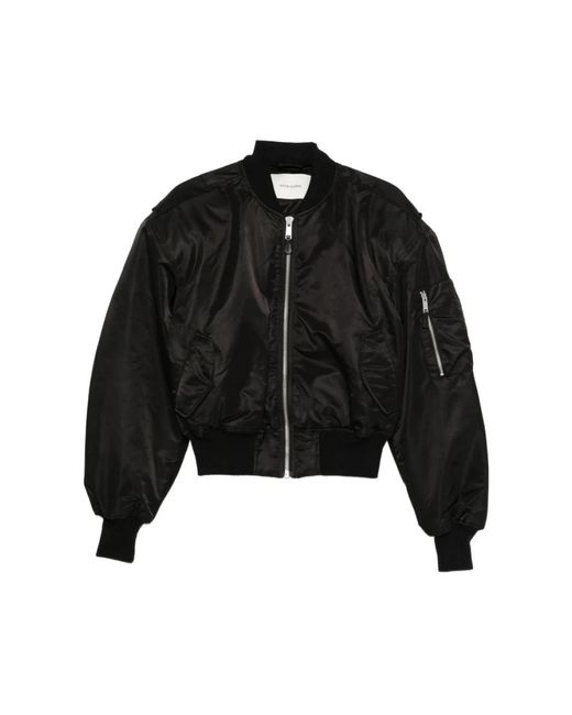 Entire studios Black Bomber Jackets