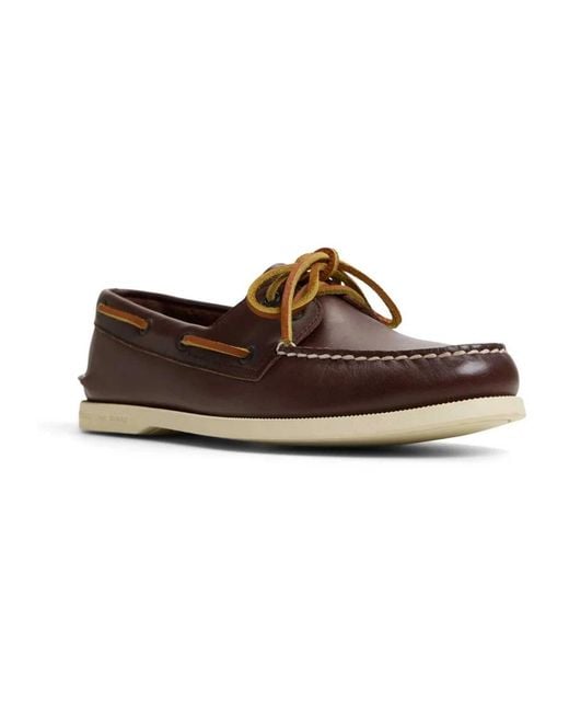 Sperry Top-Sider Brown Boat Shoes for men