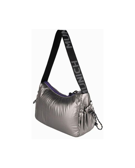 Munich Glossy Shoulder in het Gray