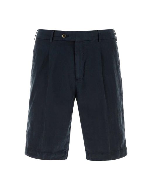 PT Torino Blue Casual Shorts for men